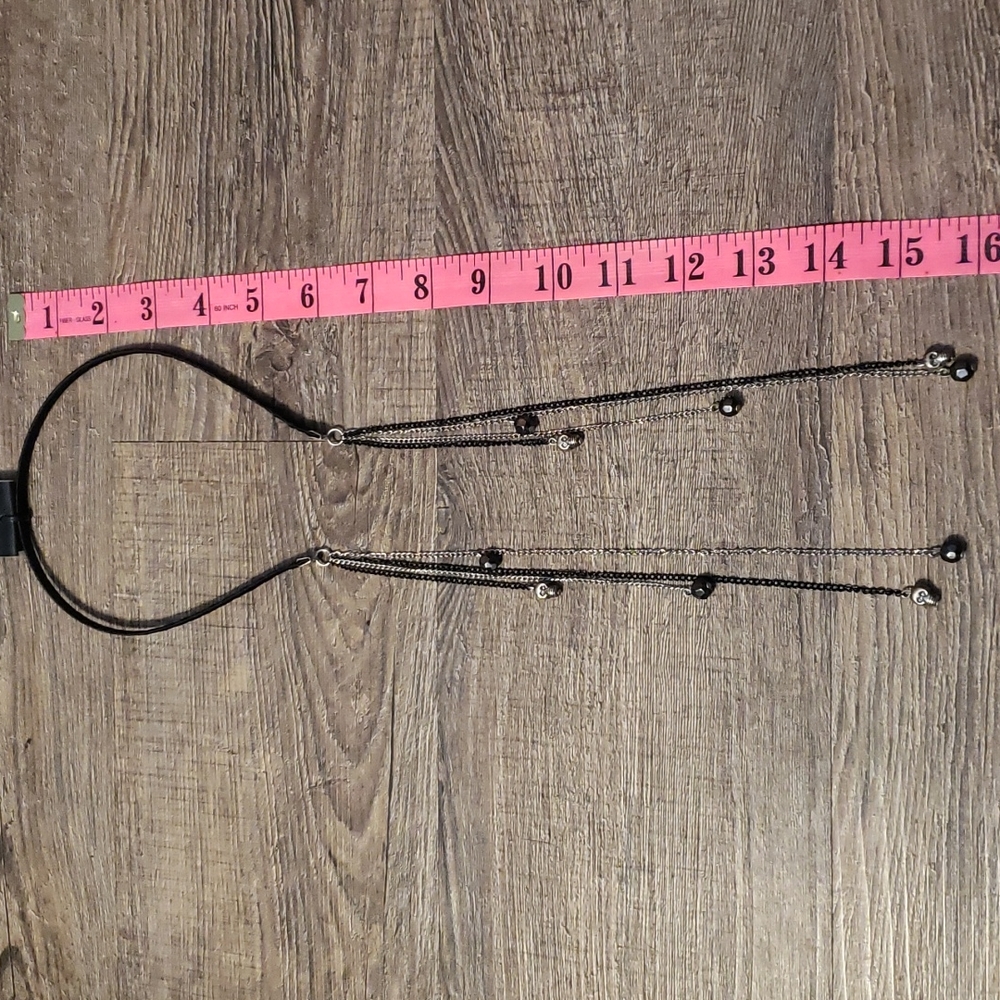 NWT Brand New Skull & Rhinestone Hair Band